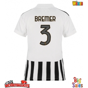Juventus Gleison Bremer #3 Replica Home Stadium Shirt for Women 2026-27 Short Sleeve